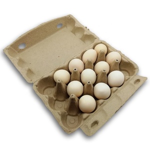 Boîte à œufs en gros, 15 alvéoles, boîte d'emballage pour œufs frais biologiques, boîte à œufs en papier agricole pressé à chaud 75g - Product Image 3