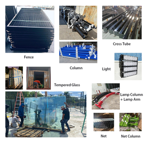 Factory Sale Sports Court <strong>Padel</strong> Tennis Court High Quality Panoramic Padle Court - Product Image 5
