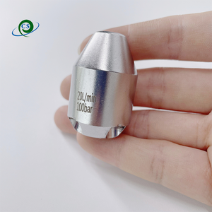 Boquilla de limpieza rotativa de acero inoxidable de 1/4 pulgada hembra, 80-150 bar, para <span class=keywords><strong>desatascar</strong></span> tuberías de alcantarillado con hidrolavadora de alta presión de 20L - Product Image 1