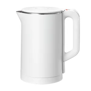 Home Appliances Smart Tea Pot 1.7L Smart Drip Hot Kettle Double Wall Stainless Steel Water Boil Electric Kettle