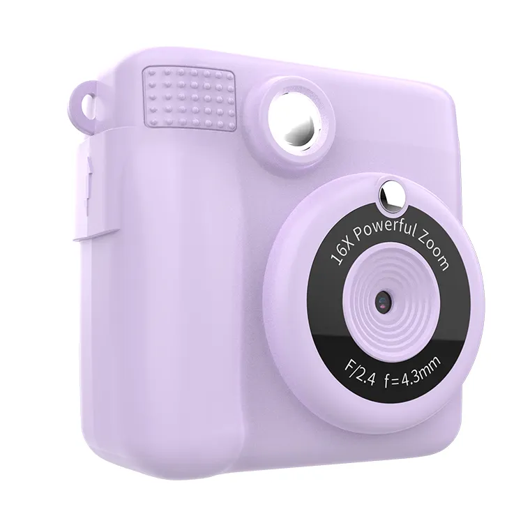 Kinderen Cadeau Instant Direct Printcamera 1080P Video Met Games En Mp3 Play