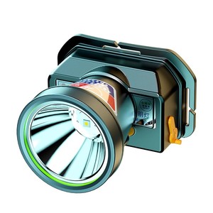 Lampe frontale 2025, nouveau modèle, lumière puissante, lampe frontale LED rechargeable pour la pêche nocturne, utilisation en plein air - Product Image 1