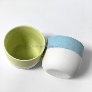 Tazze da Espresso in Gres <span class=keywords><strong>Senza</strong></span> Manico, Multicolore, Mini Tazze in Ceramica per Caffè e Matcha da 150ml per Casa e Caffetteria - Product Image 6