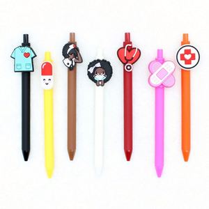 Stylos à bille en plastique PVC personnalisés en forme de dessin animé, mignons et de haute qualité, pour la promotion (vente en gros) - Product Image 1
