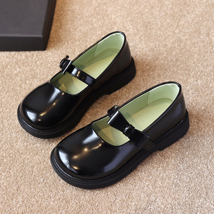 Zapatos de Cuero Mary <span class=keywords><strong>Jane</strong></span> para Niñas, con Suela Suave y Lazo, Estilo Princesa, para Venta al Por Mayor, OEM/ODM - Product Image 5