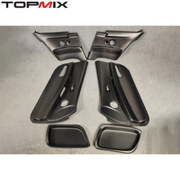Pour 2007-2013 BMW série 3 328i/335i coupé/cabriolet E92/E93 M3-Specific mise à niveau du panneau intérieur de porte en Fiber de carbone de Style OEM