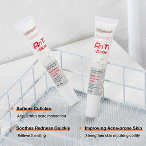 Crema Facial Herbal para el Tratamiento del Acné, OEM ODM, Hidratante, Reduce Poros, Controla la Grasa, Elimina Granos y Espinillas - Product Image 5