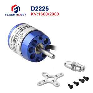 Motor Brushless Outrunner D2225 2000KV para Multicóptero FPV, Avión RC, Helicóptero - 32g de Peso, 450g de Empuje - Product Image 4