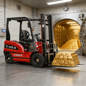 Montacargas Eléctrico de 2 Toneladas, Batería de Plomo-Ácido, Altura de Elevación de 3m, Certificación CE ISO, Uso en Almacenes - Product Image 1