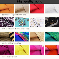 Conception de robe de mode décontractée personnalisée par les fabricants de vêtements Vêtements pour femmes Vêtements quotidiens Robe décontractée de service de couleur unie