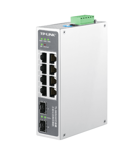 Commutateur réseau industriel géré TP-LINK TL-SG5210 de couche 3, anneau, -40-75°C, contrôle sur rail DIN - Product Image 1