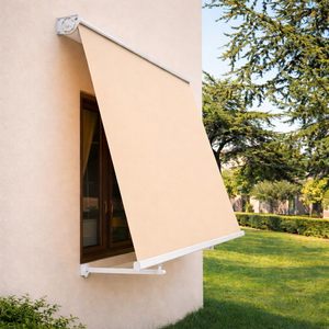 Tenda a cassonetto impermeabile Sangiorgio 300x250 cm per balcone e terrazza con bracci di supporto - Product Image 6
