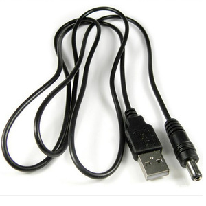 <b>Usb</b> To Dc 5.5x2.1 2.5mm <b>Power</b> <b>Cable</b> Pure Copper Charging Wire For Devices - Product Image 3
