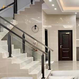 Pasamanos Moderno y Duradero de Acero Inoxidable EX1039 para Vestíbulos de Hoteles, Oficinas, Edificios y Proyectos de Escaleras Arquitectónicas Interiores - Product Image 6