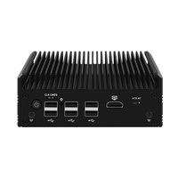 Routeur pare-feu X4J I3 N305 N100, mini PC silencieux sans ventilateur, 4*i226-V 2.5G, DDR4 PCIe3.0x4 MSATA 2*HD+DP, PfSense OPNsense Box