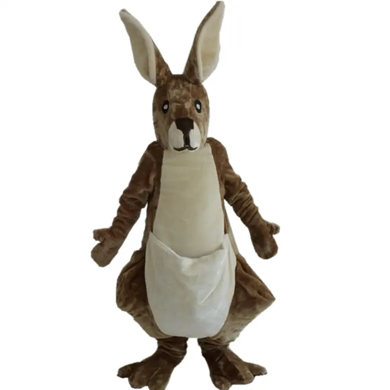 HOLA yetişkin kanguru kostümleri/kanguru maskot kostüm yetişkin için