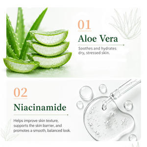 Gel Hidratante Personalizado OEM con 30% de Aloe Vera, Cuidado Post-Solar, Calmante e Hidratante para Rostro y Cuerpo GREENLEM - Product Image 5