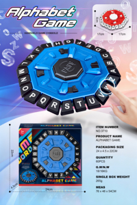 Máquina <span class=keywords><strong>de</strong></span> <span class=keywords><strong>Juego</strong></span> <span class=keywords><strong>de</strong></span> Letras Giratorias Word Spin, Disco Giratorio Grande y Pequeño, <span class=keywords><strong>Juego</strong></span> <span class=keywords><strong>de</strong></span> <span class=keywords><strong>Mesa</strong></span> Educativo para Niños, Aprendizaje <span class=keywords><strong>de</strong></span> Ortografía - Product Image 3
