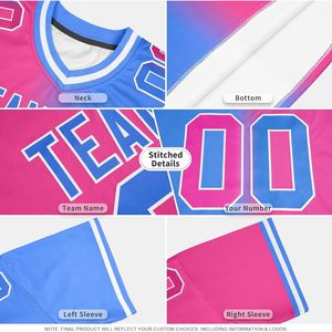Camiseta de Fútbol Personalizada Unisex con Cuello en V, Manga Corta, Sublimada, Impresa, Absorbente de Humedad, Deportiva, 100% Poliéster, 220g - Product Image 3