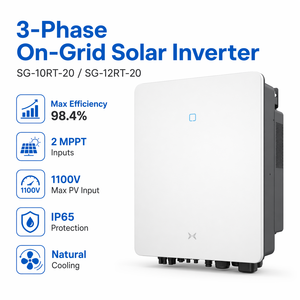 อินเวอร์เตอร์พลังงานแสงอาทิตย์ระบบไฮบริดแบบกริดเปิด/ปิด12KW 8KW 7kw 5KW <span class=keywords><strong>6KW</strong></span> สามเฟสสำหรับระบบสุริยะ - Product Image 2