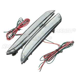 ไฟท้าย LED 24 ดวง พร้อมไฟเลี้ยว ไฟเบรก ไฟท้าย ไฟวิ่งกลางวัน DRL สำหรับ Honda CRZ CRV - Product Image 5