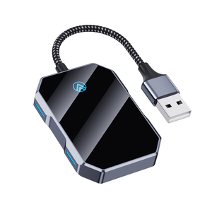 Fuallwin phổ biến chuyển đổi nhà máy có dây không dây Carplay Dongle dual-band Wi-Fi <span class=keywords><strong>Android</strong></span> tự động hỗ trợ OTA cập nhật CE/FCC - Product Image 1