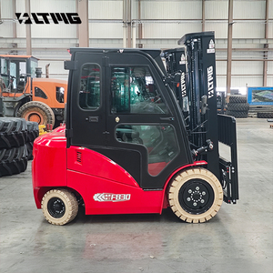 Ltmg מפעל 3ton 4ton מלגזה משאית ליתיום סוללת 3000 ק "ג 4000 ק" ג מלגזה חשמלי עם תא - Product Image 2