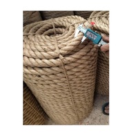 Corde en chanvre torsadée marron très résistante pour artisanat, emballage cadeau, emballage avec longueur personnalisée et service OEM BD