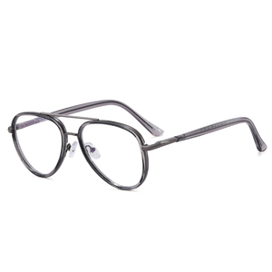 MS 97728 TR90 + kim loại chất lượng cao của nam giới ánh sáng màu xanh KhốI Kính hình chữ nhật đọc quang Khung trong Màu Đỏ - Product Image 4