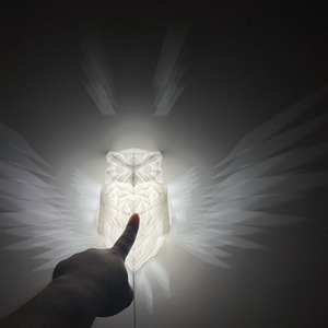 Thiết kế phổ biến <span class=keywords><strong>3D</strong></span> ánh sáng ban đêm trẻ em phòng khung đèn Đại bàng động vật mát mẻ trẻ em trang trí phòng dẫn đèn tường - Product Image 3