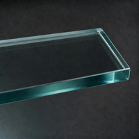 Verre trempé pour mur-rideau, porte de salle de bain et cave à vin, taille, couleur et épaisseur sur mesure, fournisseur en gros