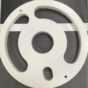 Đĩa Nhôm Tròn Lớn Đĩa Gốm Trắng Tròn - Product Image 3