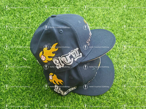Bán buôn New Thời đại ban đầu được trang bị Mũ bóng chày Unisex đồng bằng 3D thêu Snapback Mũ đóng provedores de gorras tất cả các đội - Product Image 3