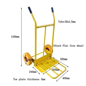 200kg High Quality Folding Hand Truck Hand Trolley <strong>Cart</strong> - Product Image 2