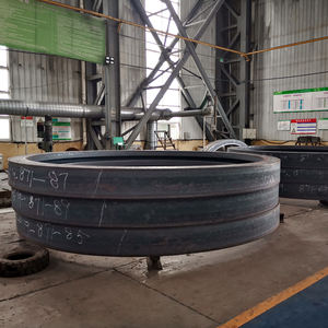 ชุดประกอบยางและวงแหวนเตาเผาแบบหมุนที่ได้รับการรับรองมาตรฐาน ISO พร้อมชุดเกียร์แบริ่งสำหรับการจัดตำแหน่งและรองรับดรัมอุตสาหกรรมหนัก - Product Image 5