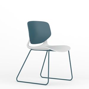 Anji kehong – chaises de salle à manger modernes empilables de style nordique, café de loisirs pour restaurant - Product Image 6