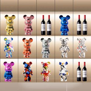 ตุ๊กตาหมีดุร้าย ของตกแต่งบ้านสุดหรู สำหรับห้องนั่งเล่น ตู้วางทีวี - Product Image 5