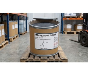 Professional Grade Para Quinone Dioxime Brown Powder High Purity Organic Chemical Intermediate for Rubber Processing Industrial - Product Image 1