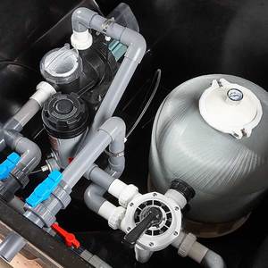 Chlorinateur et nettoyeur de <span class=keywords><strong>piscine</strong></span> tout-en-un Pikes PK8017 avec filtration intégrée et <span class=keywords><strong>filtre</strong></span> à <span class=keywords><strong>sable</strong></span> <span class=keywords><strong>pour</strong></span> piscines enterrées en fibre de verre - Product Image 6
