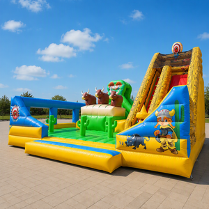 Vendita di Fabbrica: Parco Giochi Gonfiabile Personalizzato, Città del Divertimento, Castelli Gonfiabili - Product Image 1