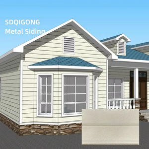 Panneau d'isolation extérieur en métal sculpté panneau sandwich en Pu revêtement mural extérieur revêtement métallique - Product Image 6