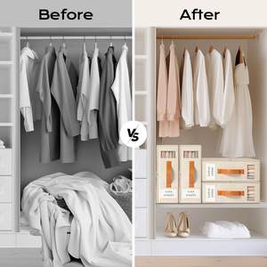 Organizador de Ropa, Solución para Guardar y Organizar Sábanas y Ropa de Cama - Product Image 4