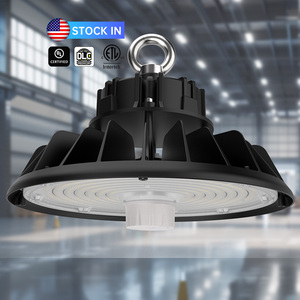 Aluminium de magasin d'entrepôt industriel 150 watts de lumière élevée de baie US Stock 5000K 100W 240W IP65 3 puissance pour l'éclairage élevé de baie avec UL - Product Image 1