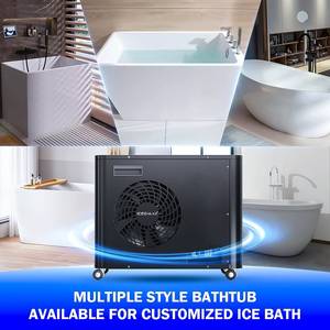 Nuevo sistema de enfriamiento de agua para baños de hielo acrílicos e inflables de 1.5HP, directo de fábrica, para recuperación en gimnasios y spas, modelo 2026 - Product Image 6