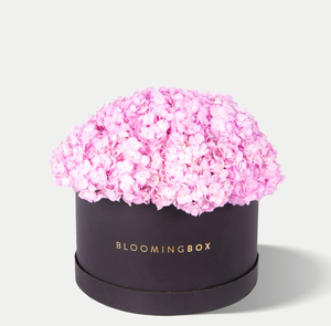 Confezione regalo rotonda di lusso nera da <span class=keywords><strong>20</strong></span> <span class=keywords><strong>cm</strong></span> con goffratura e rivestimento UV personalizzata con fiori di rosa per fiori naturali - Product Image 2
