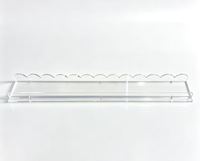 Règle de Mahjong et de jeu de cartes américaine, Tendance transfrontalière, pour 4 joueurs, en acrylique, 17,5 pouces, avec plateau de rangement pour jetons, durable et imperméable