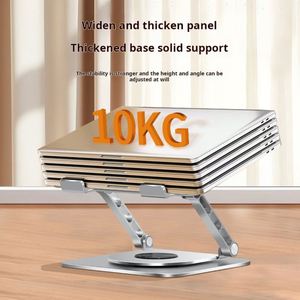 X920 Aluminium <b>Desktop</b> Notebook Display Stand 360° Rotating Foldable Adjustable Laptop <b>Riser</b> New Product - Product Image 3
