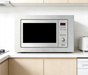 فرن مايكروويف مدمج معتمد من الاتحاد الأوروبي الأكثر مبيعًا لعام <span class=keywords><strong>2026</strong></span>، تسخين سريع، متين وقوي، مناسب للمطابخ الصغيرة - Product Image 1