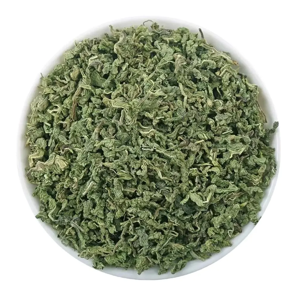 Заводская поставка оптом высококачественный натуральный травяной ароматизированный сухой мятный гранул OEM нарезанный Свободный чай Savoymint