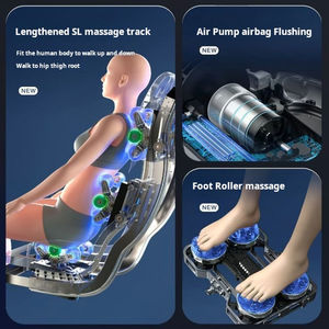 2024 Pedicura Spa 4d gravedad cero masaje de cuerpo completo sofá silla masajeador precio no Segunda mano 5d con calefacción y masaje - Product Image 3